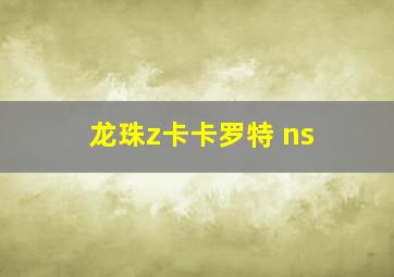 龙珠z卡卡罗特 ns